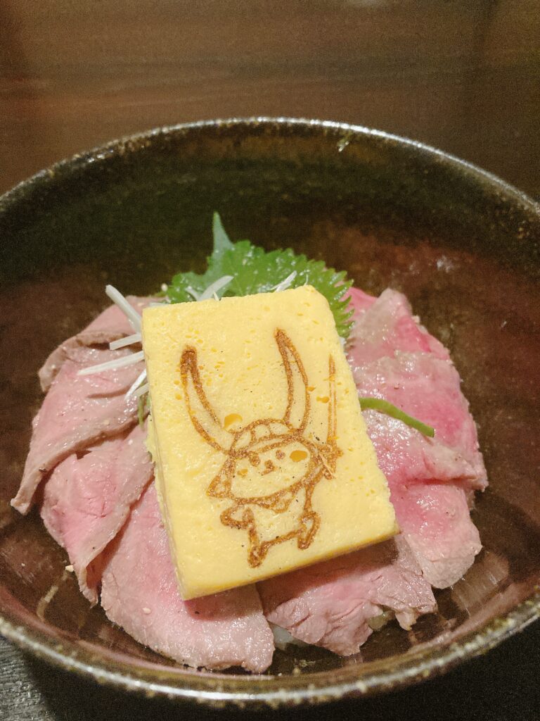 近江牛タタキ丼